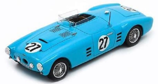 Модель 1:43 Salmson 2.3l L4 Team J.P.Colas N 27 24h Le Mans - 1955 - Jean Paul Colas - Jacques Dewez - Light Blue