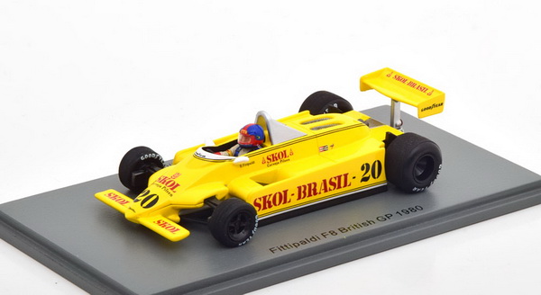 Модель 1:43 Fittipaldi F8 №20 British GP (Emerson Fittipaldi)