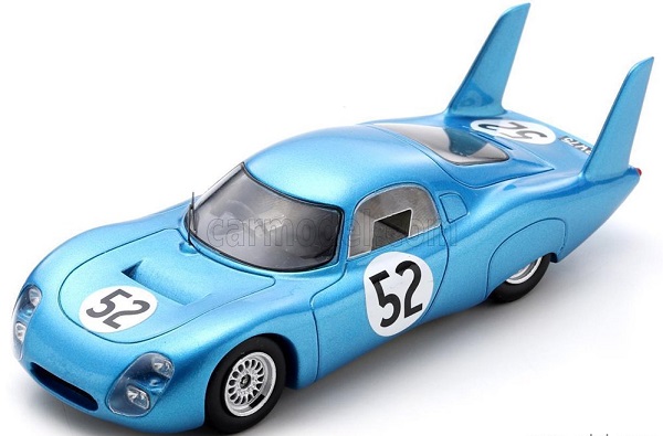 Модель 1:43 Peugeot - Cd Sp66 Team Automobiles Cd N 52 24h Le Mans 1966 P.Lelong - A.Bertaut