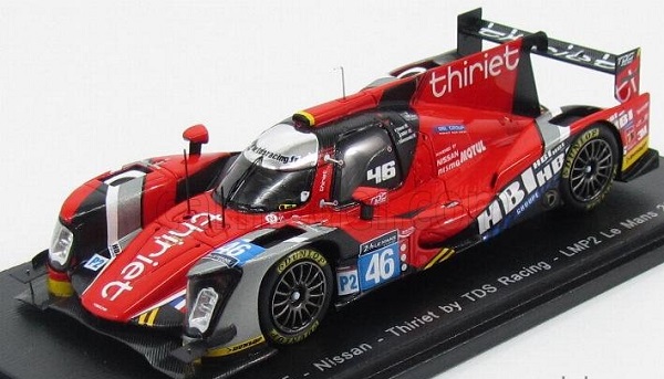 ORECA 05 Nissan Team Thiriet By Tds Racing N46 24h Le Mans (2015) P.Thiriet - L.Badey - T.Gommedy, Red White S4659 Модель 1:43