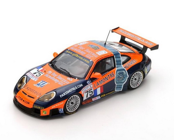 Модель 1:43 Porsche 996 GT3-RS #75 Le Mans 2001 T. Perrier - M. Neugarten - # Smith