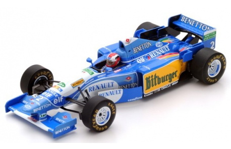 Модель 1:43 Benetton Renault B195 №2 GP England (Johnny Herbert)