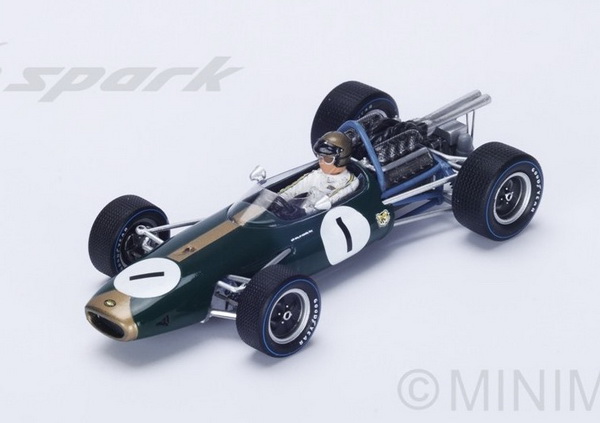Модель 1:43 Brabham BT19 №1 2nd Dutch GP (Jack Brabham)