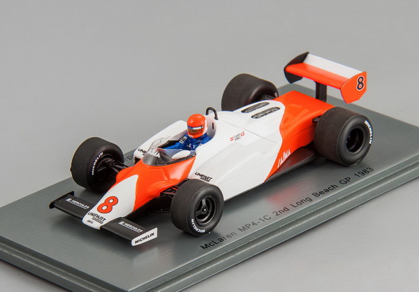 McLaren MP4/1C №8 2nd Long Beach GP (Andreas Nikolaus «Niki» Lauda)