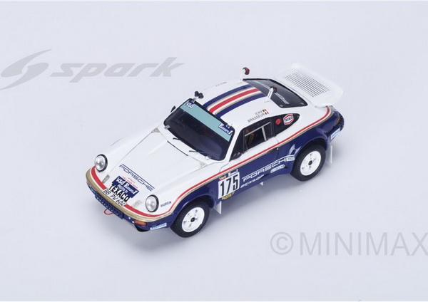 Модель 1:43 Porsche 953 №175 «Rothmans» Rally Paris-Dakar (Jacques Bernard «Jacky» Ickx - Claude Brasseur)