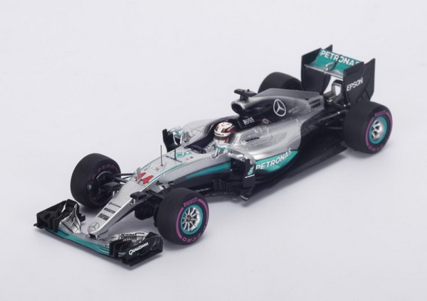 Модель 1:43 Mercedes-AMG Petronas F1 Team W07 Hybrid №44 Race TBC (Lewis Hamilton)