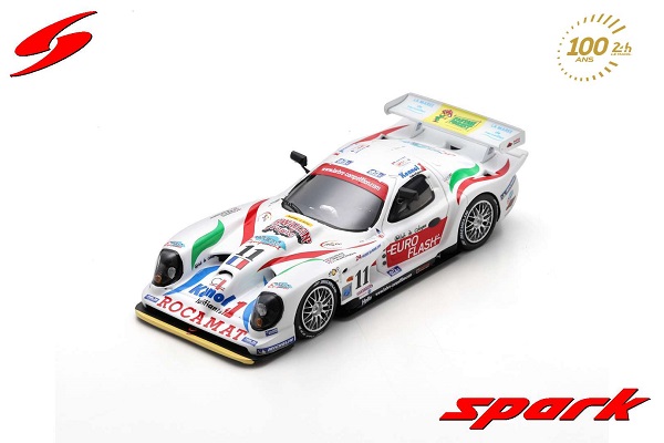Модель 1:43 Panoz - Gtp-Elan Team Panoz Motorsport N 11 24h Le Mans - 2004 - P.Bourdais - J.L.Blanchemain - R.Berville - White