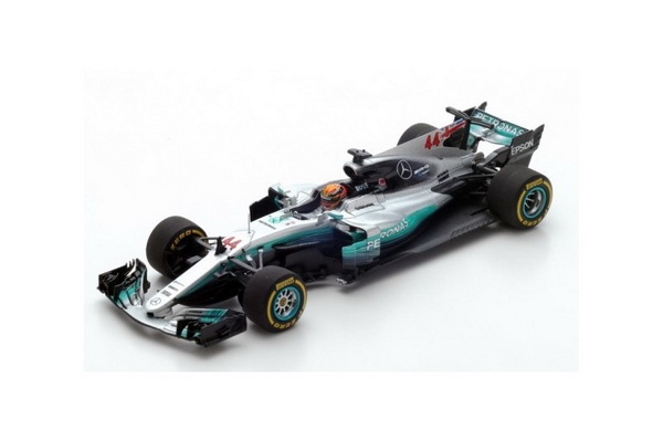 Модель 1:43 Mercedes-AMG Petronas W08 EQ Power+ №44 Winner Belgian GP (Lewis Hamilton)