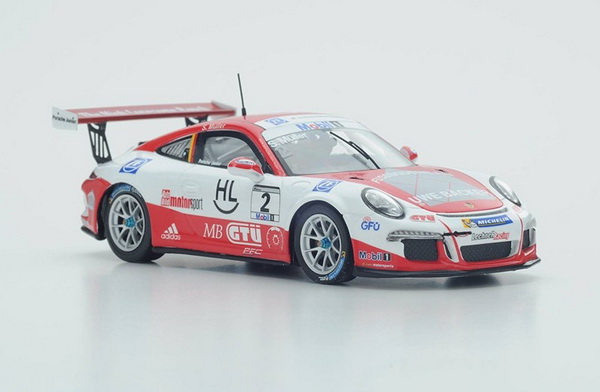 Модель 1:43 Porsche Carrera Cup №2 Champion «Mobil 1» SuperCup (Sven Müller)