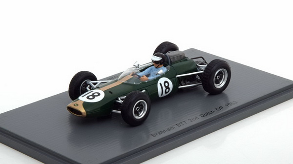 Модель 1:43 Brabham BT7 №18 2nd PAYS BAS GP (Daniel Sexton Gurney)