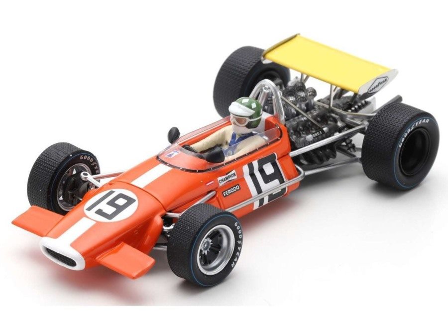 Brabham BT24 #19 GP USA 1969 Silvio Moser
