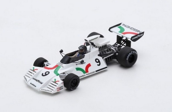Модель 1:43 Brabham BT42 №9 GP England (Andrea Lodovico de Adamich)