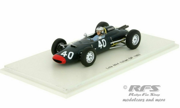 Lola MK4 #40 Italian GP 1963 Mike Hailwood