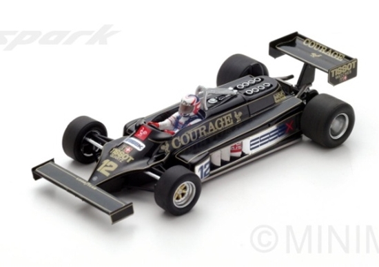 Модель 1:43 Lotus Ford 87 №12 Practice British GP (Nigel Mansell)