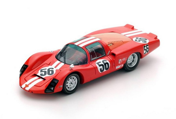 Модель 1:43 Porsche 906 LH #56 24h of Daytona 1967 W. Habegger - C. Vögele