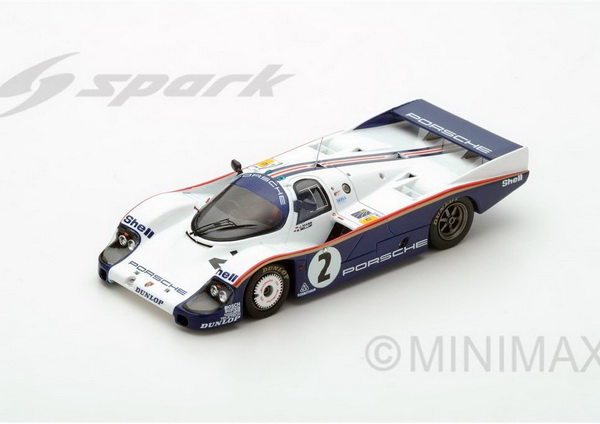 Porsche 956 №2 «Rothmans» Le Mans (J.Mass - Stefan Bellof) S5504 Модель 1:43