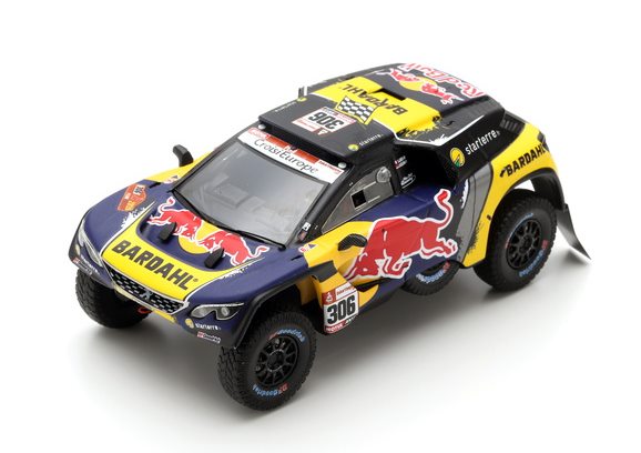 Модель 1:43 Peugeot 3008 DKR №306 PH-Sport 3rd Dakar Rally (Sebastian Loeb - Daniel Elena)