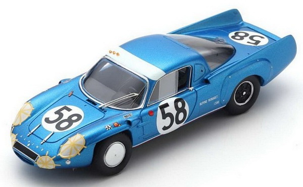 Alpine A210 #58 Le Mans 1967 Vidal - Cella