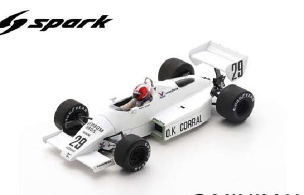 Модель 1:43 Arrows A6 №29 French GP (Marc Surer)