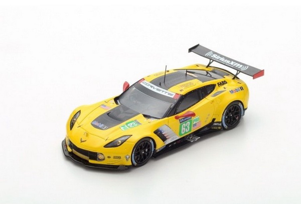 Модель 1:43 Chevrolet Corvette C7.R №63 Corvette Racing - GM 24h Le Mans (Jan Magnussen - Antonio Garcia - Jordan Taylor)
