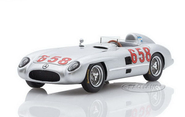 Модель 1:43 Mercedes-Benz 300 SLR 2° Mille Miglia 1955 Juan Manuel Fangio