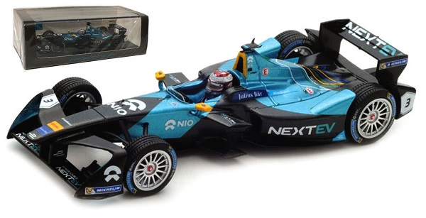 Модель 1:43 Next EV Nio #3 Formula E Monaco 2016-2017 Nelson piquet Jr,