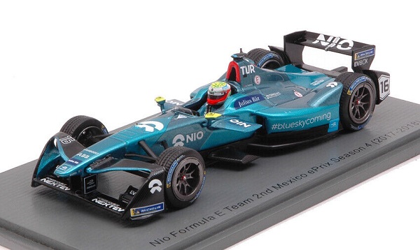 Модель 1:43 NIO #16 Mexico City Formula E Season 4 (2017-2018) Oliver Turvey
