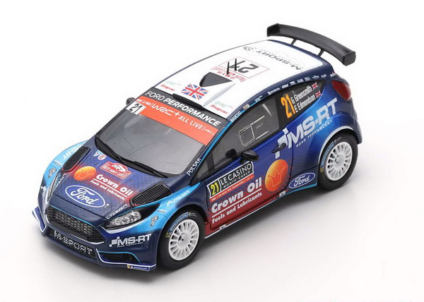 Модель 1:43 Ford Fiesta R5 M-Sport Ford WRT #21 Winner WRC2 Rally Monte Carlo 2019 G. Greensmith - E. Edmondson