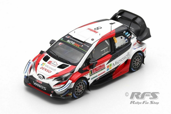Модель 1:43 Toyota Yaris WRC #8 Winner Rally Portugal 2019 O. Tänak - M. Järveoja