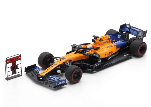 Модель 1:43 McLaren Renault MCL34 №55 3rd Brazilian GP (Carlos Sainz Jr.)