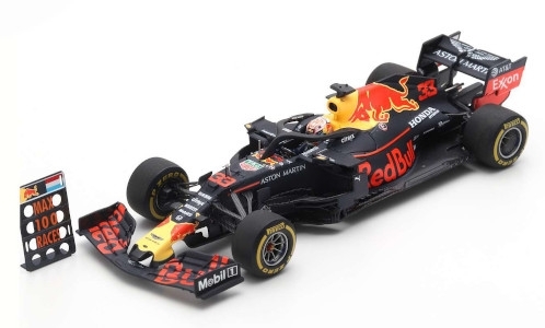 Модель 1:43 Aston Martin Red Bull Racing Honda RB15 №33 3rd USA GP (100th GP Max Verstappen)