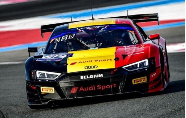 Модель 1:43 Audi R8 LMS GT3 №32 Team Belgium 3rd FIA Motorsport Games Sprint Cup Paul Richard (D.Vanthoor)