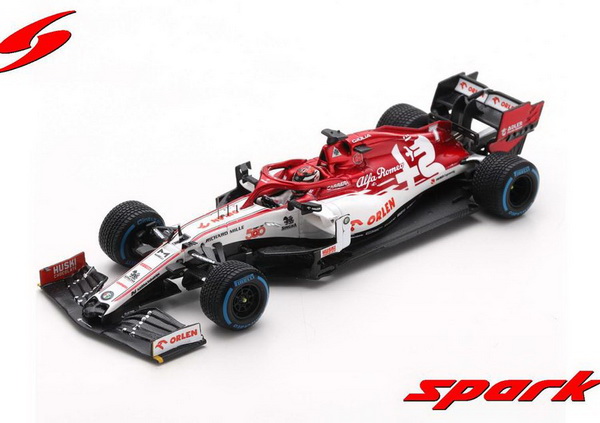 Модель 1:43 Alfa Romeo Racing ORLEN C39 №7 Turkish GP Sauber 500th Race (Kimi Räikkönen)