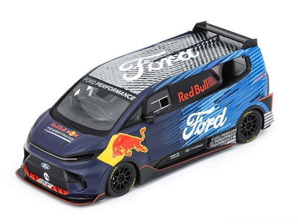 Модель 1:43 Ford England - Transit Supervan 4 Red Bull Circuit De Grand Sambuc 2023 Max Verstappen - 2 Tone Blu