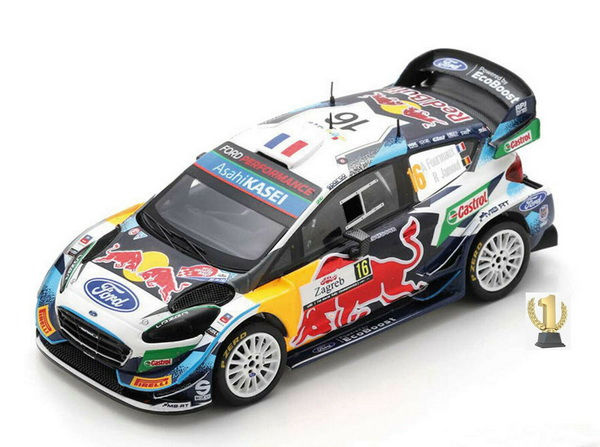 Модель 1:43 Ford Fiesta WRC №16 5th Rally Croatia (Adrien Fourmax - Renaud Jamoul)