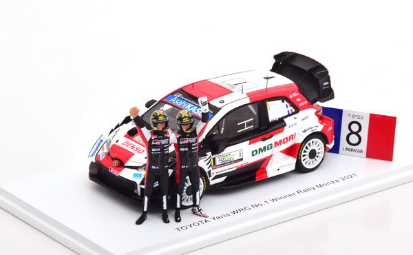 Модель 1:43 Toyota Yaris WRC №1 Winner Rally Monza WRC Manufacturer Champions (Sebastien Ogier - Julien Ingrassia)