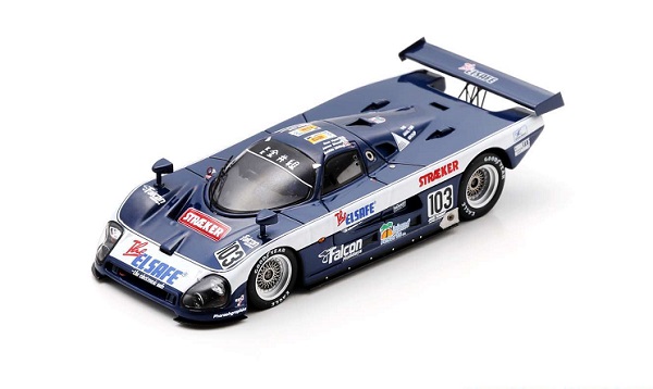 Модель 1:43 Spice - Se88c 3.3l V8 Team Mako N 103 24h Le Mans 1990 Robbie Stirling - James Shead - Ross Hyett - Blue White