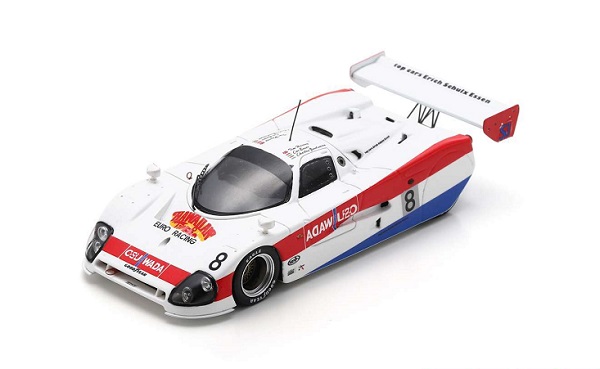 Модель 1:43 Spice - Se90c 3.5l V8 Team Euro Racing N 8 24h Le Mans 1991 Cor Euser - Charles Zwolsman - Tim Harvey - White Red