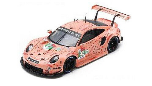 Модель 1:43 Porsche 911 RSR №92 «Pink Pig» Winner LMGTE Pro class 24h LM (Christensen - Estre)