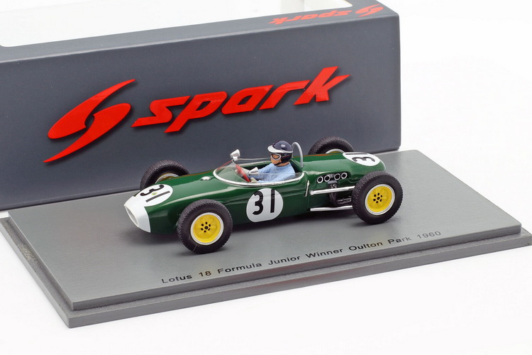 Модель 1:43 Lotus 18 №31 Formula Junior Winner Oulton Park (Jim Clark)