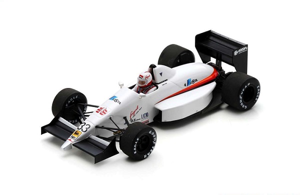 Модель 1:43 Eurobrun - F1 Er188b N 33 Essais Monaco Gp 1989 Gregor Foitek - White Black