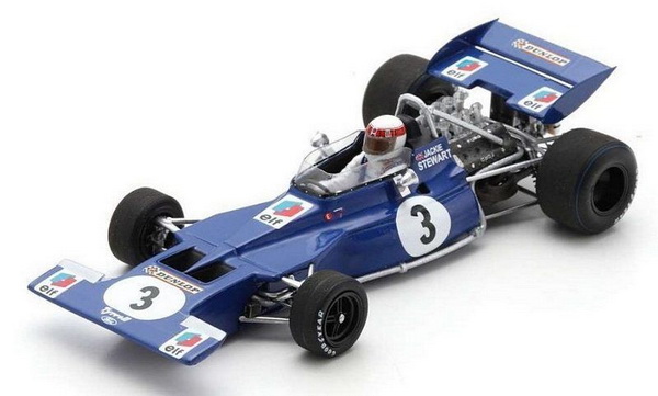 Tyrrell Ford 001 №3 «Elf» Canada GP (Jackie Stewart) S7230 Модель 1:43