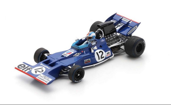Tyrrell Ford 002 №12 «Elf» 2nd France GP (F.Cevert) S7231 Модель 1:43