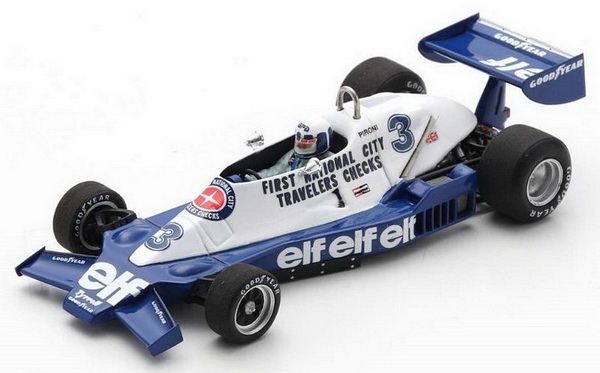 Модель 1:43 Tyrrell Ford 008 №3 «Elf» 5th German GP (Didier Pironi)