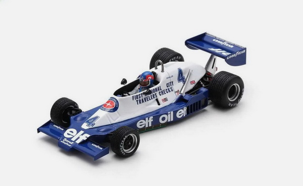 Tyrrell Ford 008 №4 «Elf» 2nd Austrian GP (Patrick Depailler) S7238 Модель 1:43