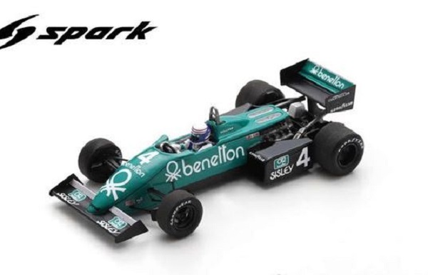 Модель 1:43 Tyrrell Ford 011 №4 «Benetton» 5th Monaco GP (Danny Sullivan)