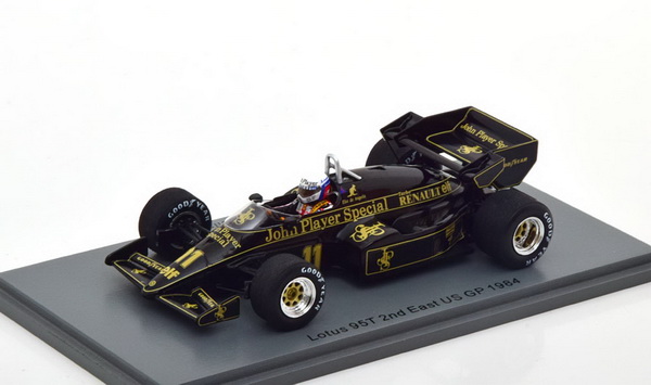 Модель 1:43 Lotus Renault 95T №11 «JPS» 2nd East US GP (Elio de Angelis)