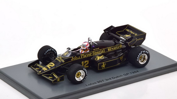 Модель 1:43 Lotus Renault 95T №12 «JPS» 3rd Dutch GP (Nigel Mansell)
