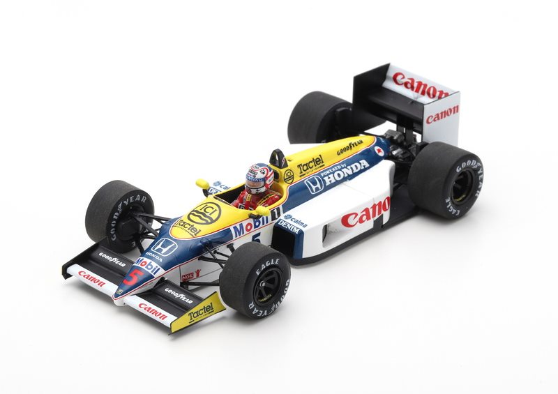 Модель 1:43 Williams Honda FW11 №5 «Canon» Winner Belgian GP (Nigel Mansell)