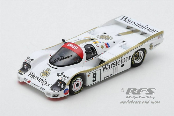 Модель 1:43 Porsche 956 №9 «Warsteiner» Le Mans (Walter Brun - Leopold Prinz von Bayern - Bob Akin)